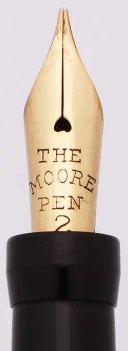Moore L-92 Full Size Fountain Pen (1920s) - BCHR, 14k Flexible